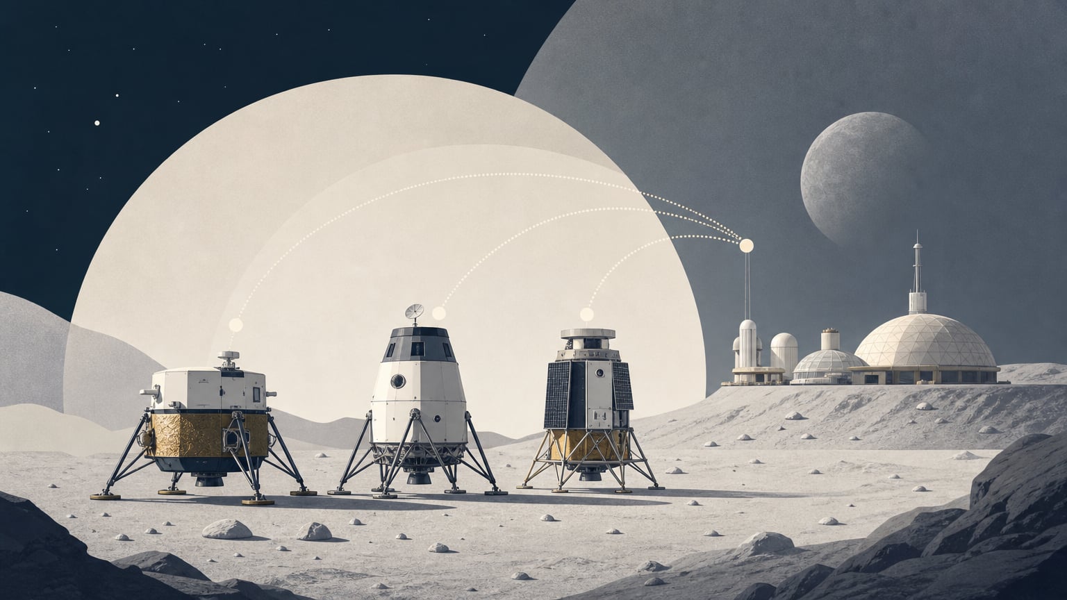 NASA, 달 기지 구축 앞둔 민간 착륙선 3곳 추가 선정