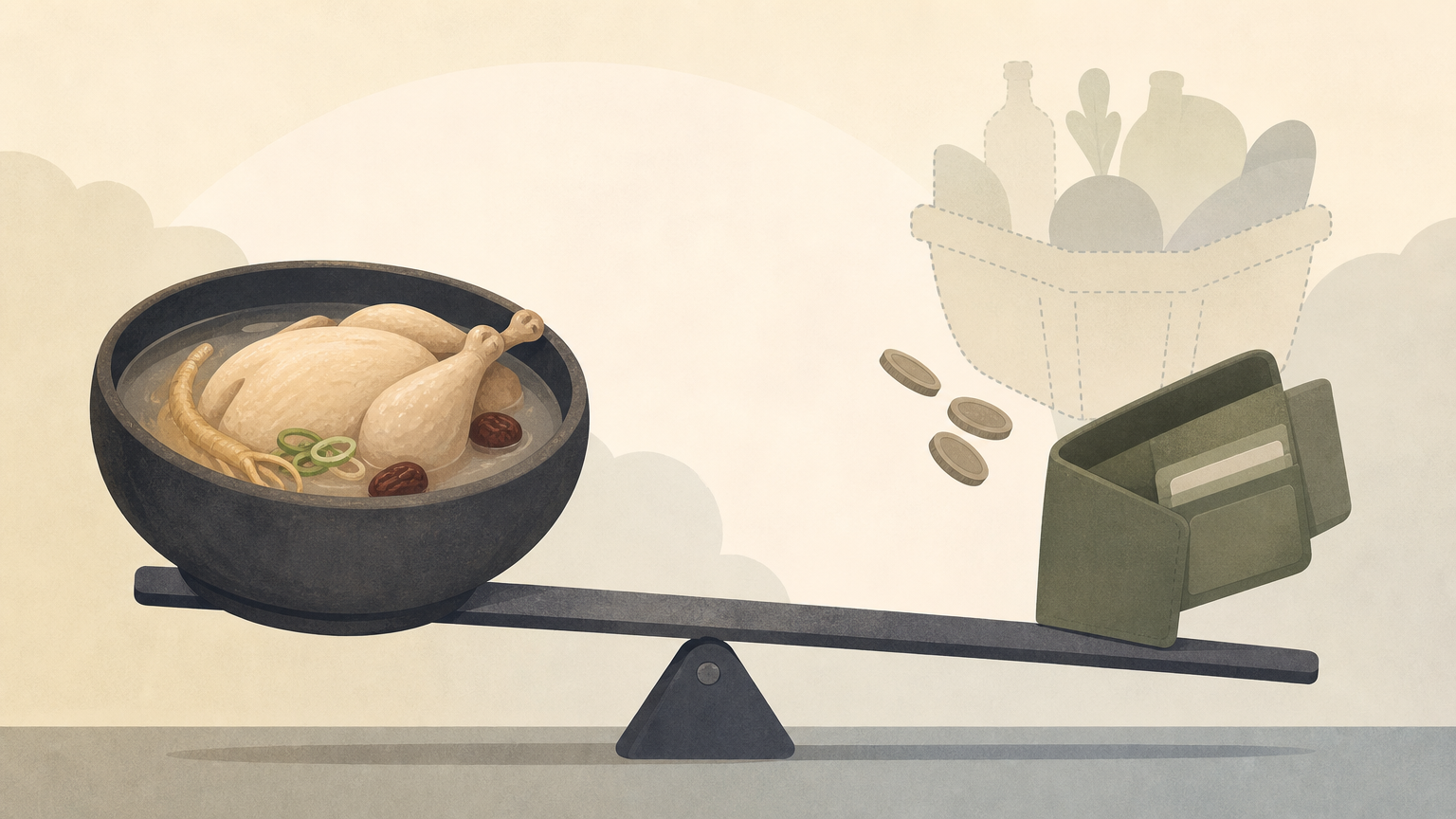 삼계탕 2만 원, 피자도 '1+1'…생활물가 고착화하는 중