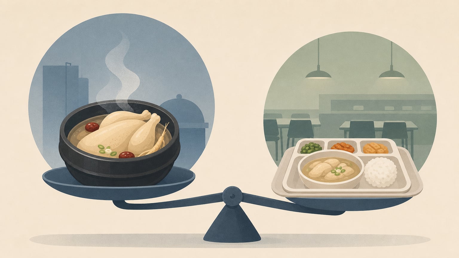 복날 구내식당 보양식 수요 늘었다
