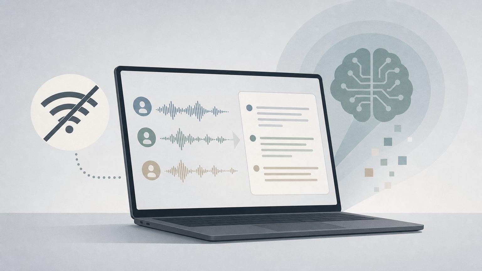 2026년형 LG 그램, 인터넷 없이 AI 받아쓰기