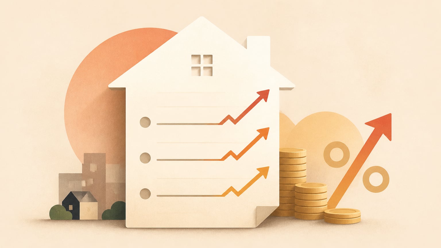 새 주담대 평균 금리 4.48%, 2년 8개월 만 최고